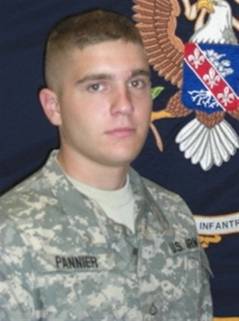 This undated photo provided by the U.S. Army shows Pfc. Phillip ...