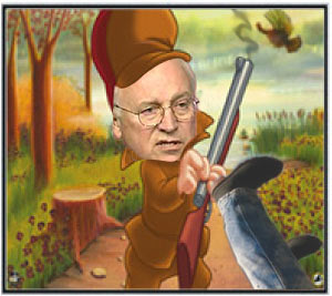 photo Cheney dick hunting